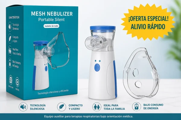 Nebulizador Portátil Mesh