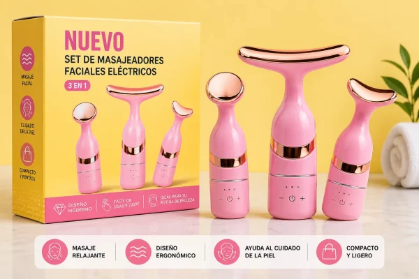 Set de Masajeadores Faciales
