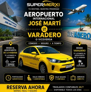 Aeropuerto de la Habana José Martí ⇄ Varadero