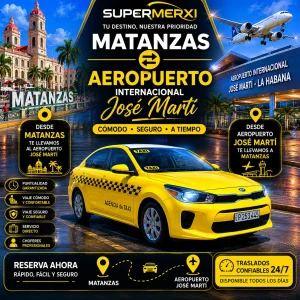 Matanzas  ⇄ Aeropuerto de la Habana José Martí