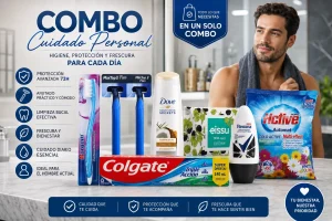 Combo Hogar & Cuidado Personal (Hombre)