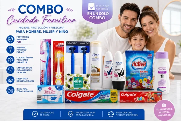 Combo Familiar Premium – Higiene, Cuidado Personal