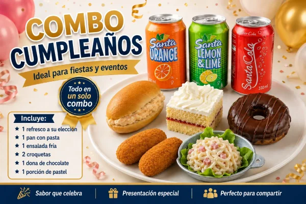 Combo Cumpleaños Deluxe 288 personas
