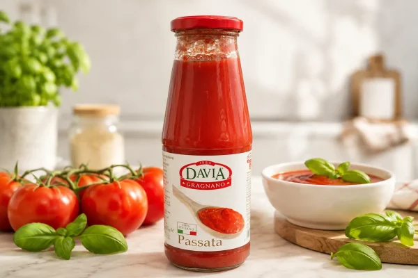 Salsa de Tomate Italiana - Passata de Tomate Davia Gragnano