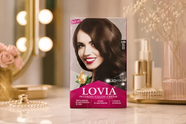 Tinte Lovia Intensiv-Color-Creme 3D Color Castaño Mediano 3/00