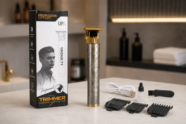 Máquina Trimmer Vintage T9 Recargable