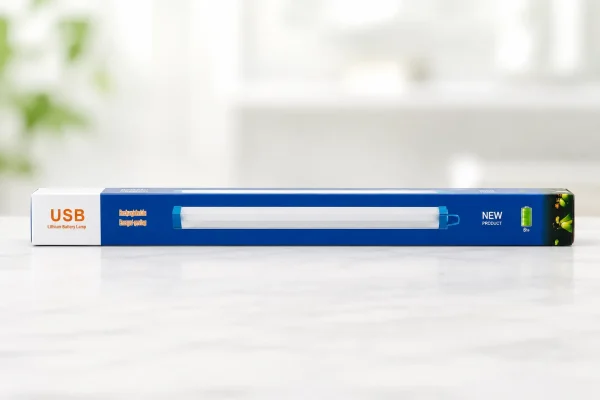 Lámpara LED Recargable USB con Batería de Litio