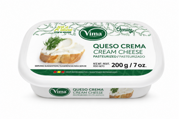 Queso Crema Vima Pasteurizado 200 g