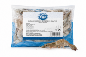 Camarón Crudo Entero Vima Foods 2 kg