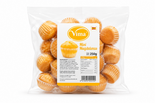 Mini Magdalenas Vima 250 g