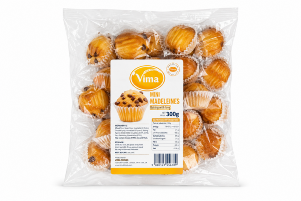 Mini Magdalenas Vima con Chispas de Chocolate 300 g