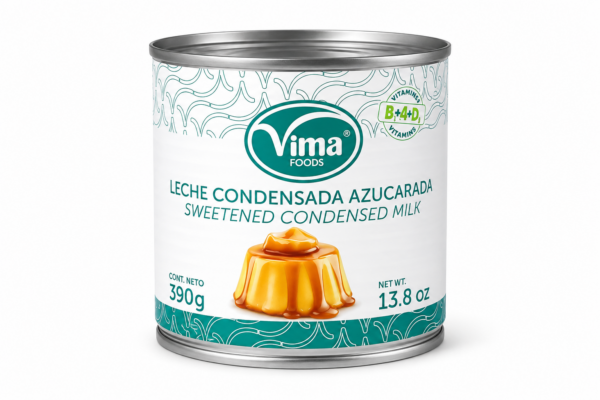 Leche Condensada Azucarada Vima Foods 390 g