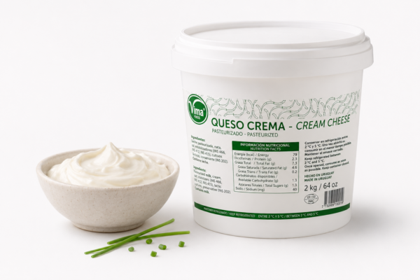 Queso Crema Vima Foods 2 kg