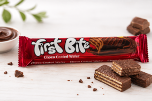 First Bite Choco Coated Wafer – Wafer Cubierto de Chocolate