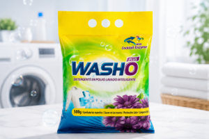 Detergente en Polvo Washo Plus – 500 g