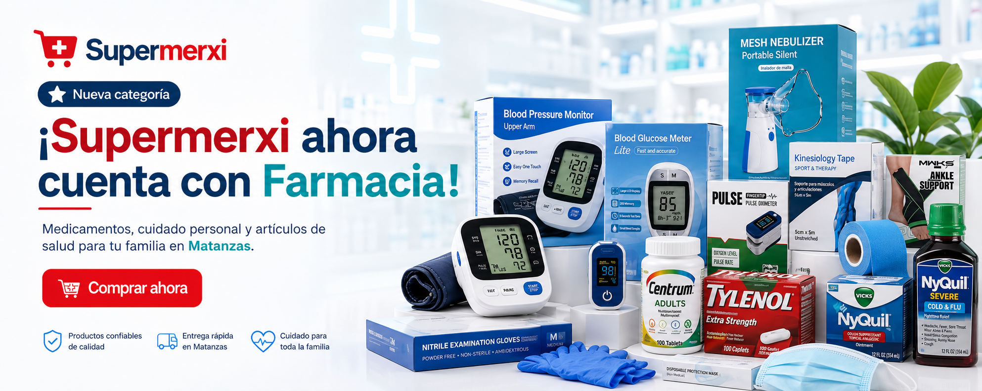 Supermerxi ahora cuenta con Farmacia y medicamentos disponibles en Matanzas