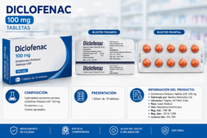 ChatGPT Image 23 ago 2026, 16_01_58 Diclofenac Potásico 100 mg – 10 Tabletas