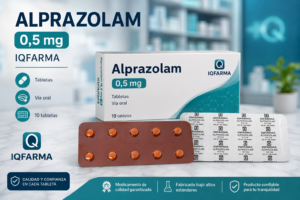 ChatGPT Image 23 ago 2026, 18_17_48 Alprazolam 0,5 mg IQFARMA – 10 Tabletas