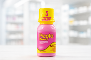 ChatGPT Image 24 ago 2026, 13_11_16 Pepto Bismol 5 Symptom Relief – 118 ml