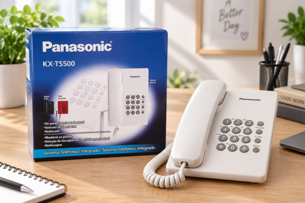 ChatGPT Image 21 sept 2026, 11_28_44 Teléfono Alámbrico Panasonic KX-TS500 – Blanco