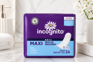 Toallas Sanitarias Incognito Maxi Regular – 24 unidades