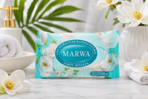 Jabón de Belleza Marwa Magnolia Natural – 100 g