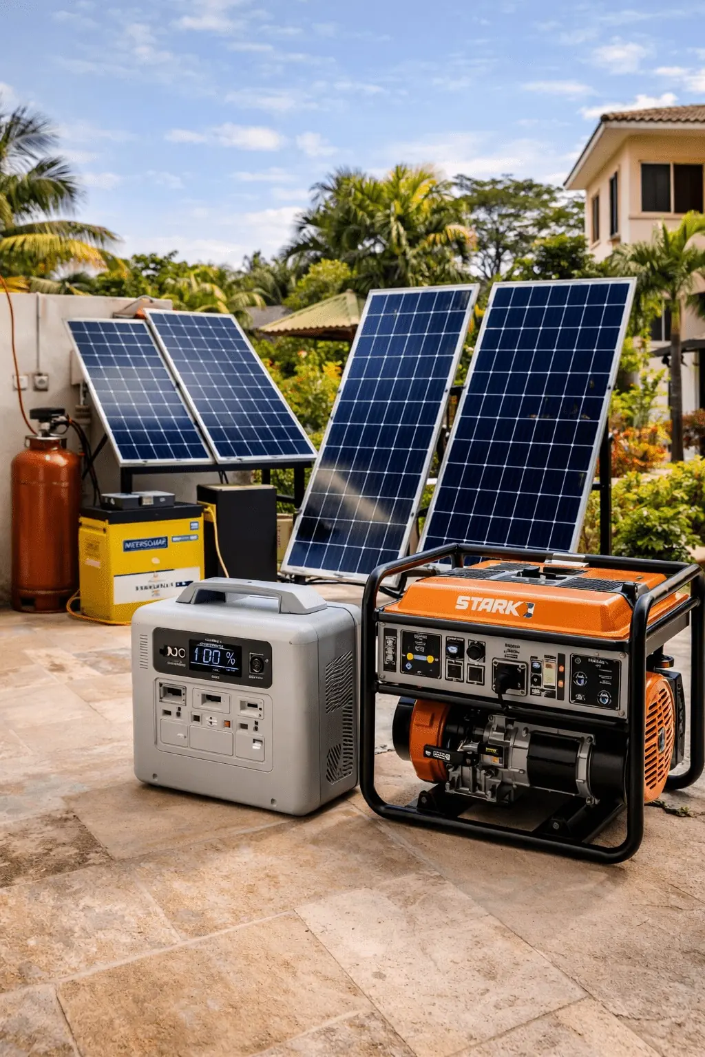 Soluciones de energía y respaldo para el hogar disponibles en Supermerxi