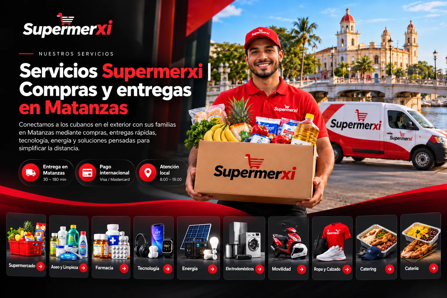 Servicios Supermerxi | Compras y entregas en Matanzas